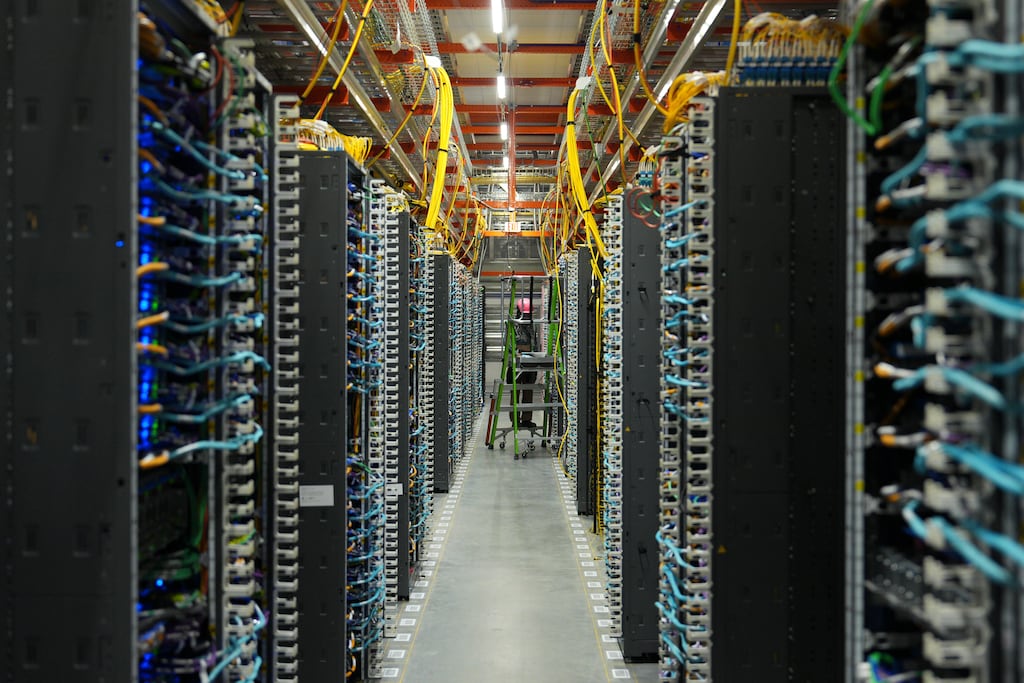 Kingspan plans to spin out its Advynsys unit, which focuses on data centre construction, amid the AI boom. Photograph: AJ Mast/The New York Times