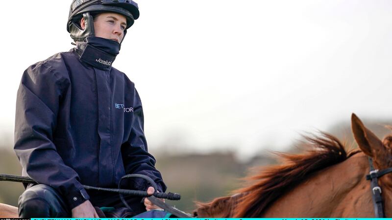 Rachael Blackmore and Honeysuckle are favourites for Tuesday’s Champion Hurdle. Photograph: Alan Crowhurst/Getty