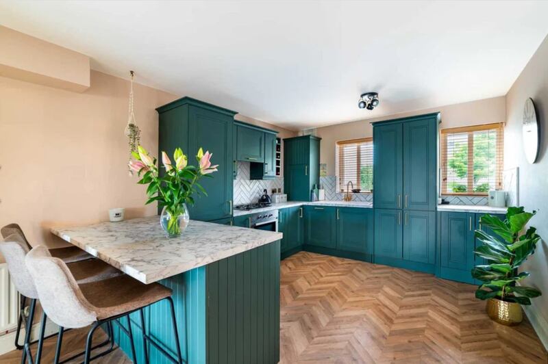 Newly fitted kitchen