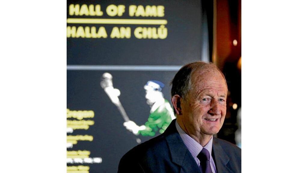 Limerick hurling legend Eamon Cregan after he was inducted into the Hall of Fame in the GAA Museum at Croke Park last week. photograph: cathal noonan/inpho