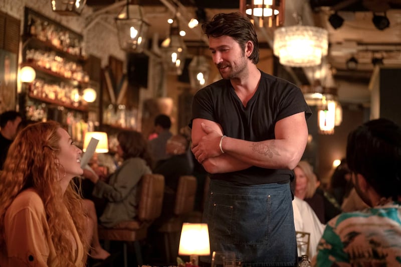 It Ends With Us: Blake Lively and Justin Baldoni in the film based on Colleen Hoover's bestselling book. Photograph: Sony Pictures Entertainment