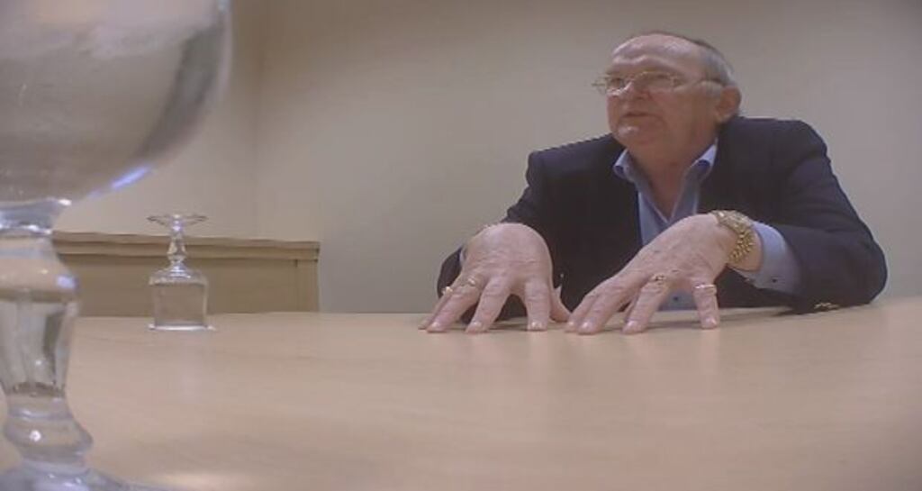 Monaghan Independent councillor Hugh McElvaney is the subject of a Sipo investigation into whether he breached ethics when he was one of the subjects of an RTÉ Investigates programme in 2015. Image: RTÉ Investigates