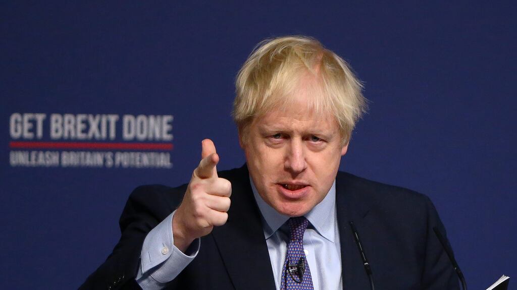 All out of ideas? UK prime minister Boris Johnson. Photograph: Hollie Adams/Bloomberg