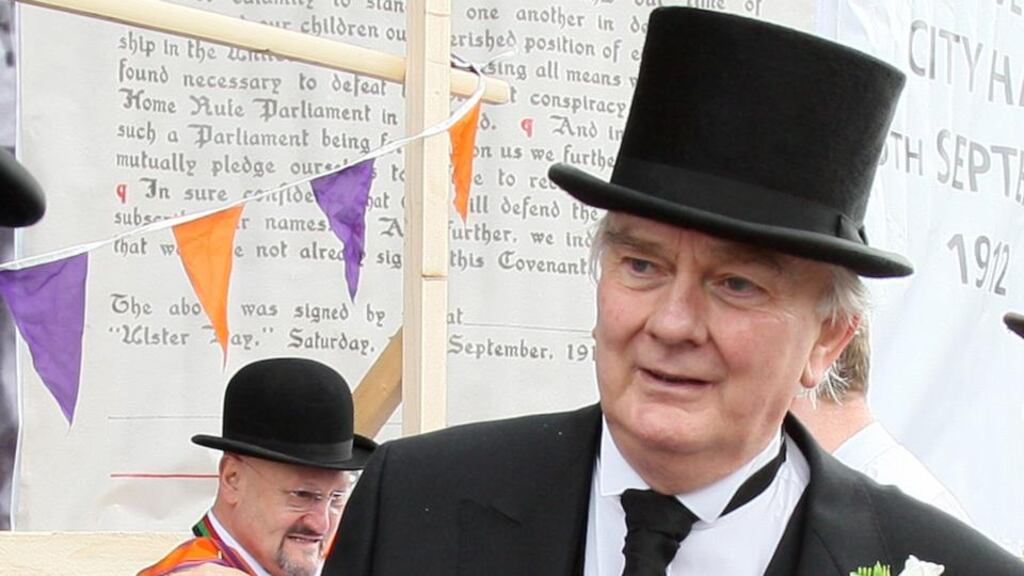 Lord Laird: “I have not broken any rules. However, I have referred the situation to the appropriate authorities.” Photograph: Paul Faith/PA Wire