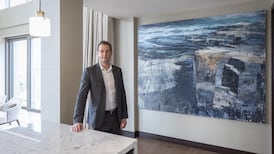 Fancy a Donald Teskey with your luxury apartment?