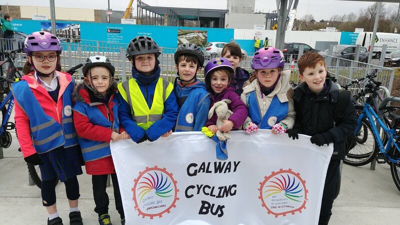 The Galway City Bus group includes about 16 children and five adults every day