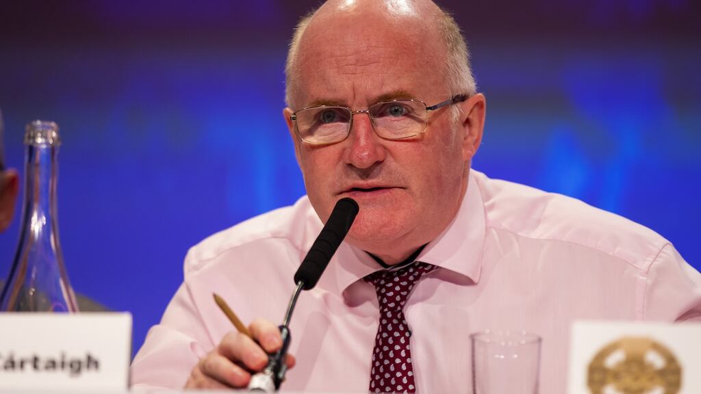 John Horan has addressed a virtual GAA congress on Saturday. Photograph: Tom O’Hanlon/Inpho