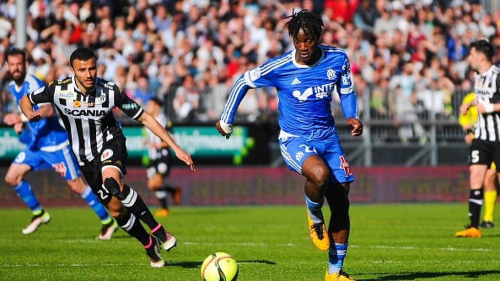 West Ham have reportedly bid €40 million for Marseille striker Michy Batshuayi. Photograph: Getty