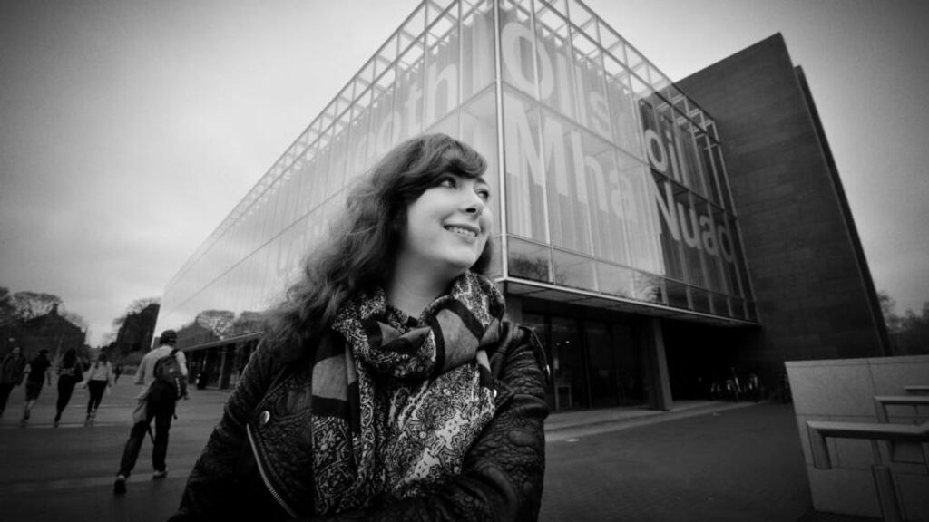 Katie Goldsmith: “At my age people are beginning to find themselves. They’re done with the fitting-in stage. At college you see that different is good.” Photograph: Alan Betson