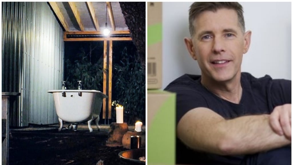 Bannon and the bath: Architect Dermot Bannon has retrospectively applied for planning retention for storage sheds in his garden