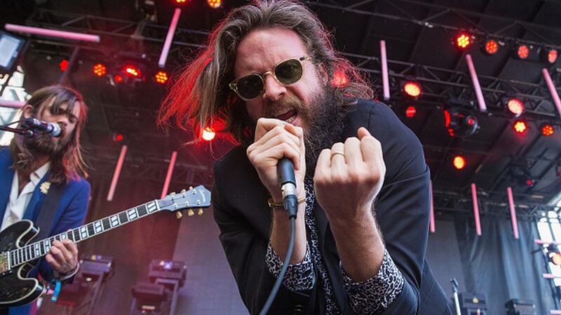 Joshua Tillman aka Father John Misty on stage in July 2015, at the Capitol Hill Block Party in Seattle. Photograph: Mat Hayward/Getty Images