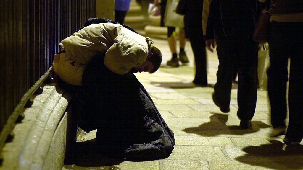 A monthly average of almost 700 homeless families were living in commercial hotels last year. Photograph: Cyril Byrne