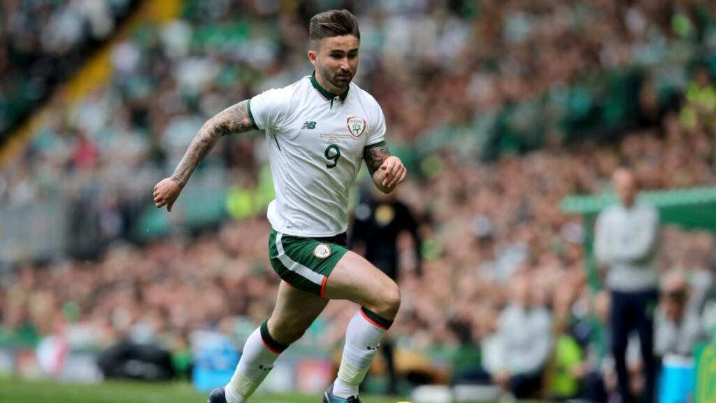 Sean Maguire: The Republic of Ireland striker returned to action with Preston North End after a long lay-off with a hamstring injury. INPHO/Ryan Byrne
