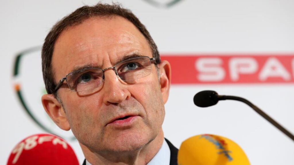 Martin O’Neill will name his squad for the European qualifier with Poland on Thursday. Photograph: Ryan Byrne/Inpho