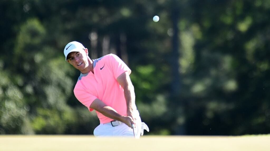 Rory McIlroy has signed a $100 million equipment deal with TaylorMade, to go with his $200m clothing deal with Nike. Photograph: Harry How/Getty