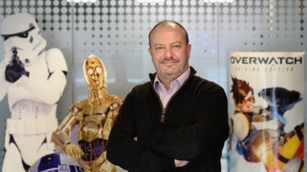 Keywords Studios chief executive Andrew Day