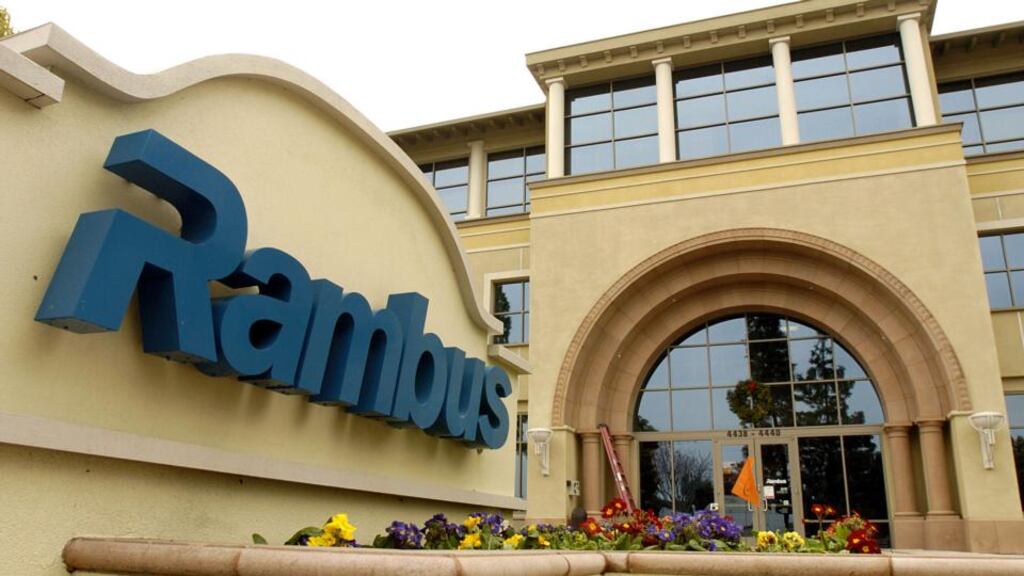 Rambus is set to start making chips under its own brand. Photograph: Noah Berger/Bloomberg News