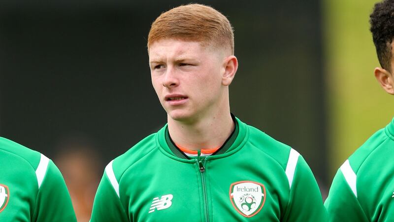 Kameron Ledwidge joins Brennan in signing full terms with Southampton. Photo: Andrew Fosker/Inpho