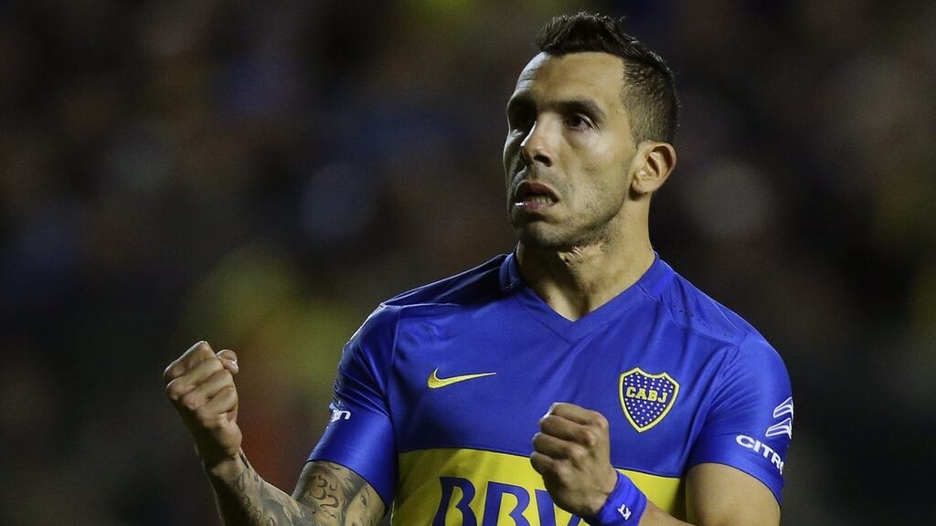 Carlos Tevez  has swapped his boyhood club, Boca Juniors, for Shanghai Shenhua – and a salary of £615,000 a week. Photograph: David Fernandez/EPA