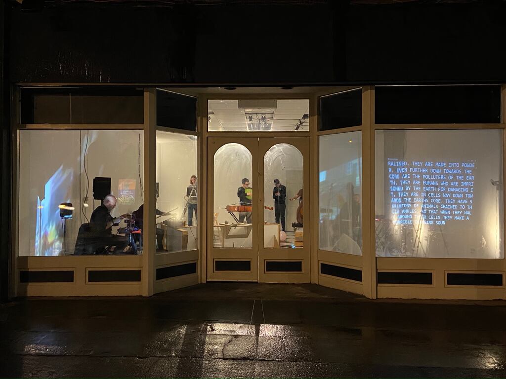 Andy Ingamells's Fenster Klang at Kirkos's Unit 44. Photograph: Paul Scully