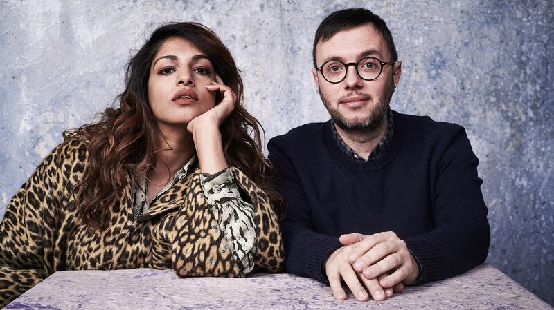 M.I.A and Steve Loveridge, subject and director of Matangi/Maya/M.I.A