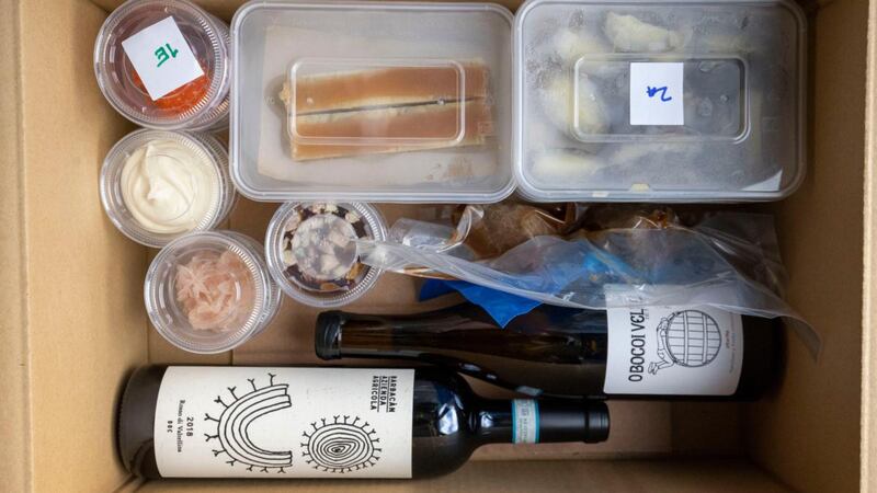 The meal kit from Variety Jones is unrivalled. The courses flow beautifully, and it is incredibly well thought through. It is a triumph. Photograph: Tom Honan