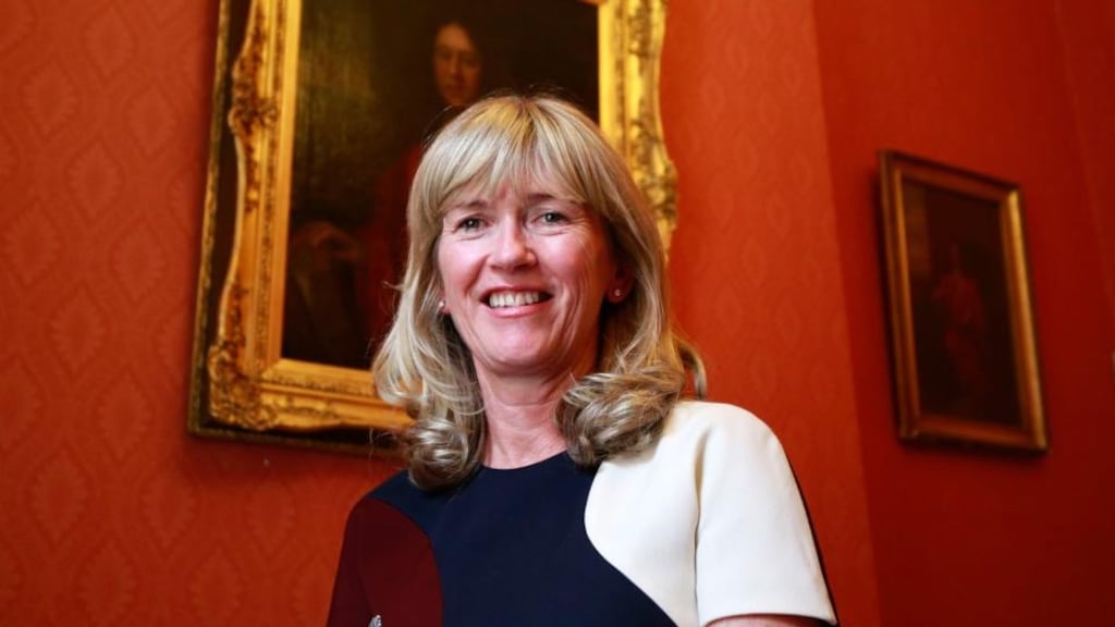 Prof Mary Horgan will on Wednesday become the first woman president of the Royal College of Physicians in Ireland in its 363-year history. Photograph: Nick Bradshaw