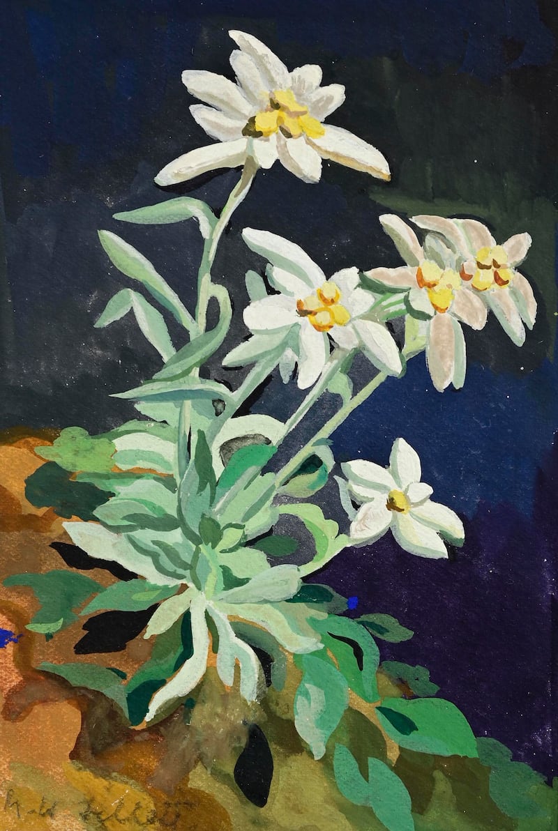 Floral Study by Mainie Jellett at Morgan O’Driscoll auction (€800-€1,200).