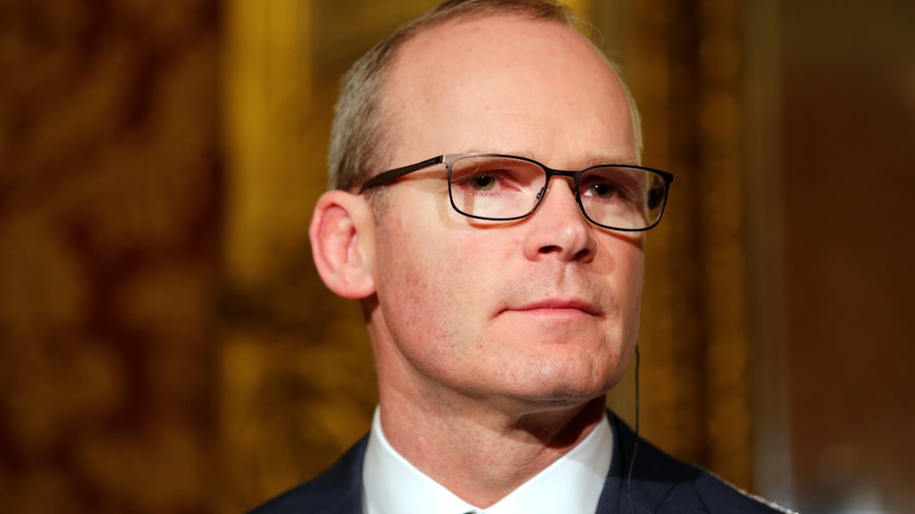 Tánaiste Simon Coveney: Westminster confronts Brexit “solely through the lens of British politics”. Photograph: Philippe Wojazer/Reuters