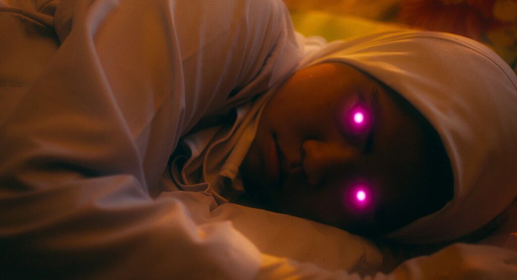 Zafreen Zairizal as Zaffan in Tiger Stripes