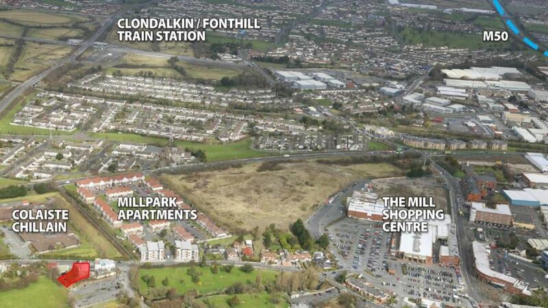 The two-acre Moneymore nursing home site is being sold by Coopers Development.