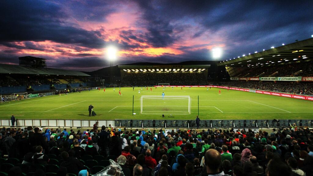 Northern Ireland will play Belarus at Windsor Park in their final home fixture before Euro 2016. Photograph: Inpho