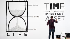 ‘Galway Banksy’ focuses on mind over matter in hospital graffiti