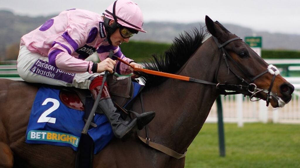 Sam Twiston-Davies took the French Champion Hurdle on Ptit Zig. Photograph: Getty