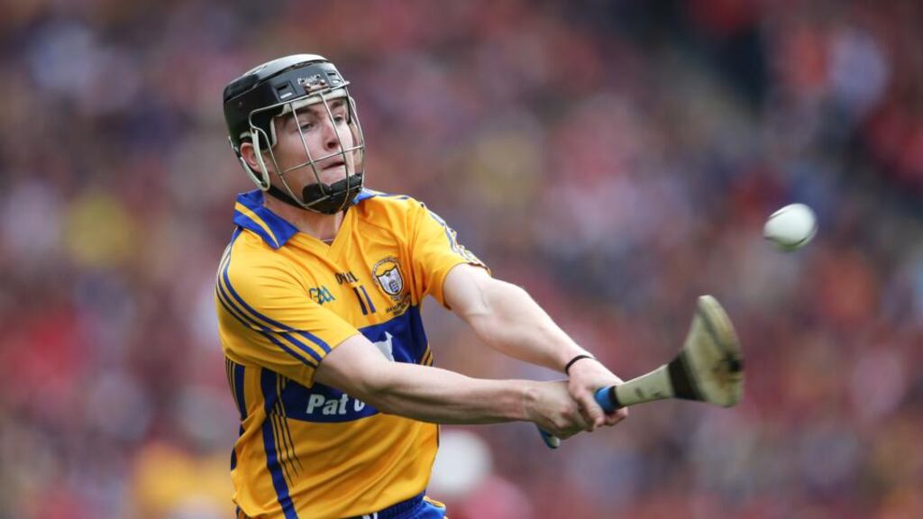 Clare’sTony Kelly: Saturday will be his fifth All-Ireland final. Photograph: Inpho