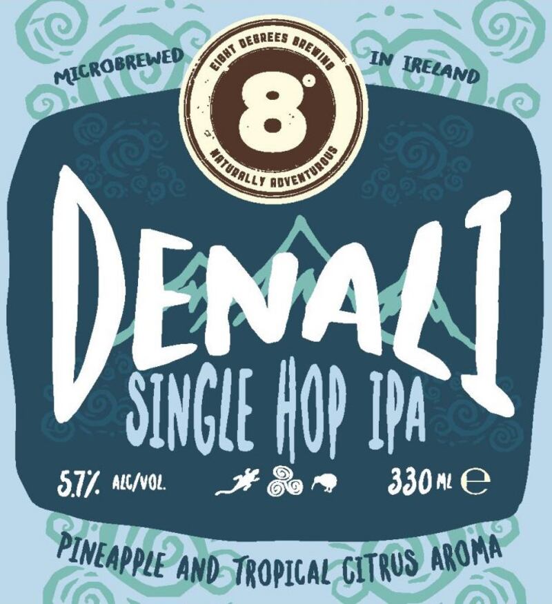 Denali is a tasty new IPA from Cork brewery 8 Degrees
