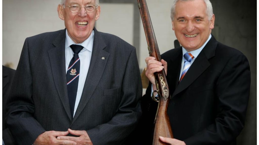 Something to chuckle about: the DUP, with 38 of 55 designated unionist seats, can veto any measure it doesn’t fancy. Photograph: David Sleator