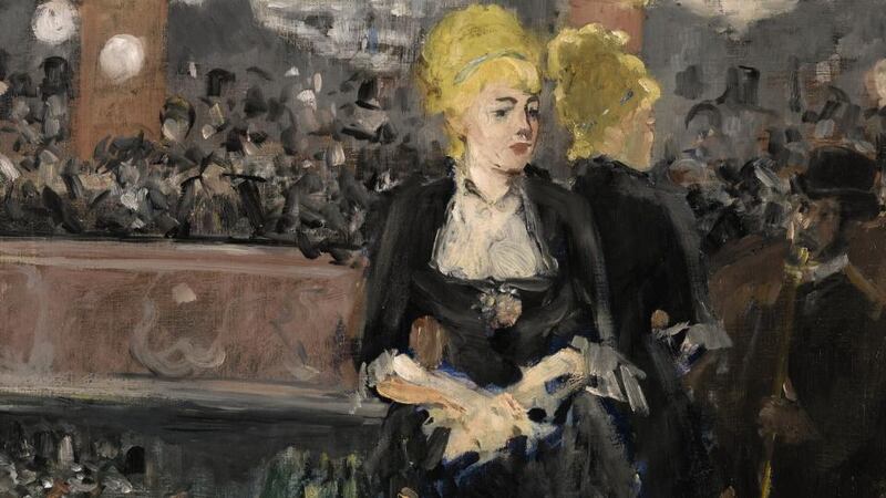 The “first version” – a preparatory sketch in oils – of ‘Le Bar aux Folies-Bergère’ by Édouard Manet