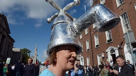 Policing of water protest criticised by South Dublin County Council