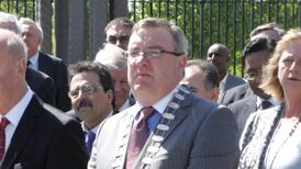Kerry graveyard under water