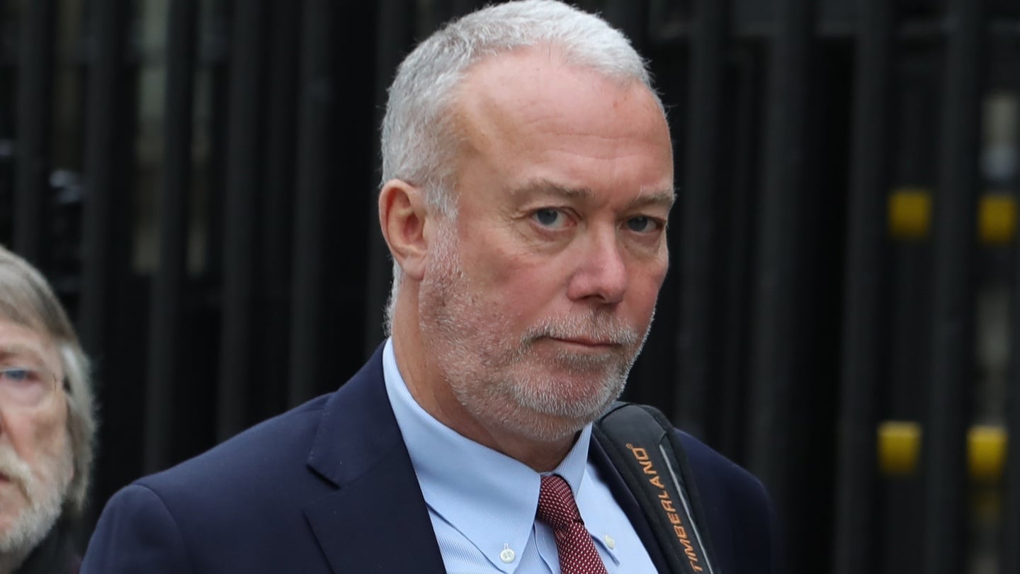 Gerard Giblin, of 74 Dublin Road, Sutton, leaves the Four Courts. Photograph: Collins Courts