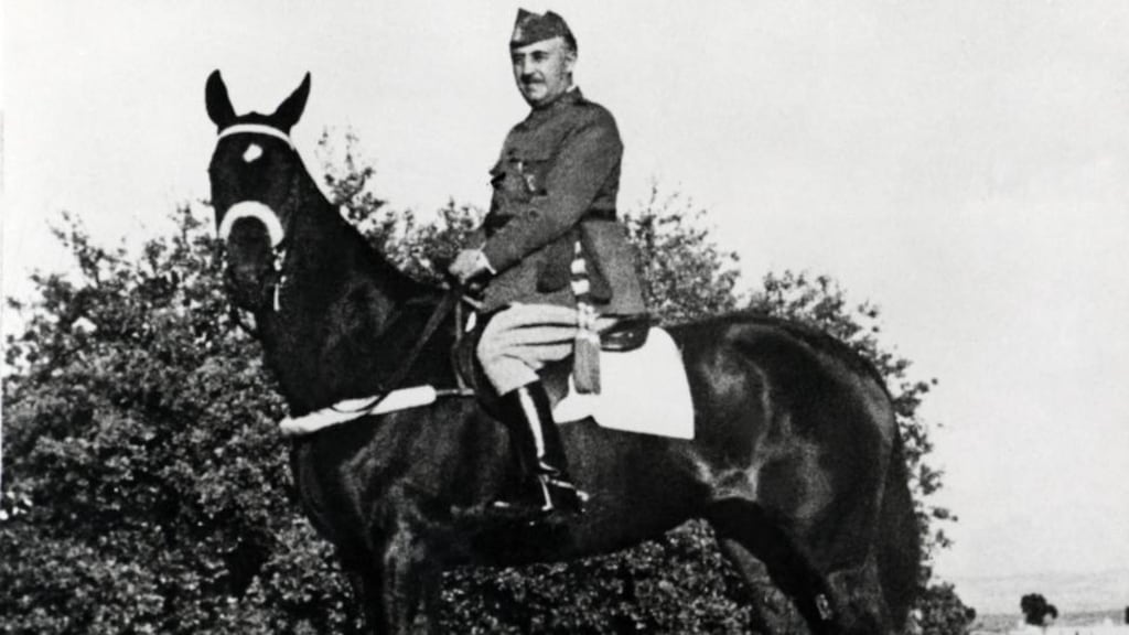 Gen Franco who triggered the three-year civil war by leading a military coup against the democratically elected Republican government. Photograph: AFP/Getty Images