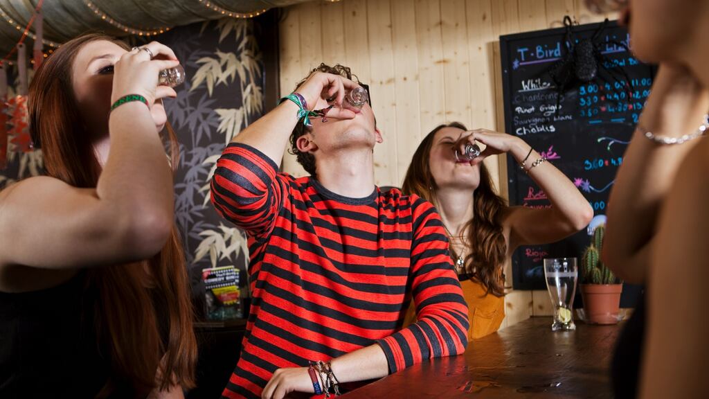 Lancet study: Irish teenage girls had a higher rate of binge drinking than boys. File photograph: Getty