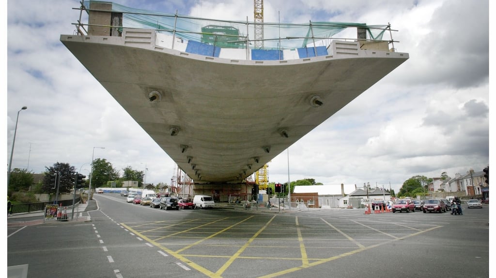 The Luas bridge in Dundrum. Engineers Ireland wants a national infrastructural unit, housed in the Department of the Taoiseach, to take ownership of project planning over a 20-30 year horizon.