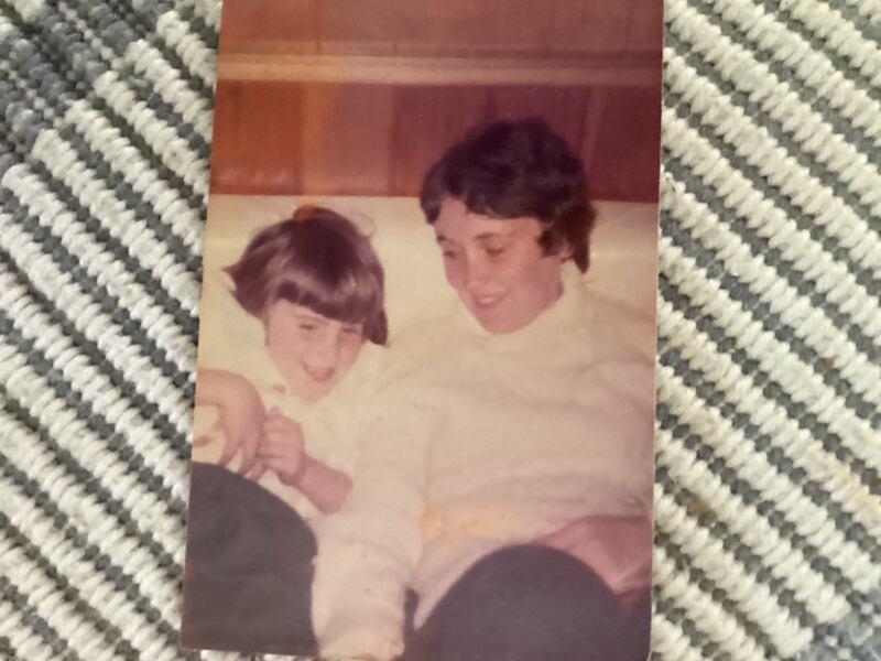 Nancy with her mother Annie.