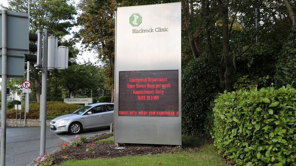 The Blackrock Clinic in Dublin is to allocate part of its existing capacity to the HSE. Photograph: Nick Bradshaw