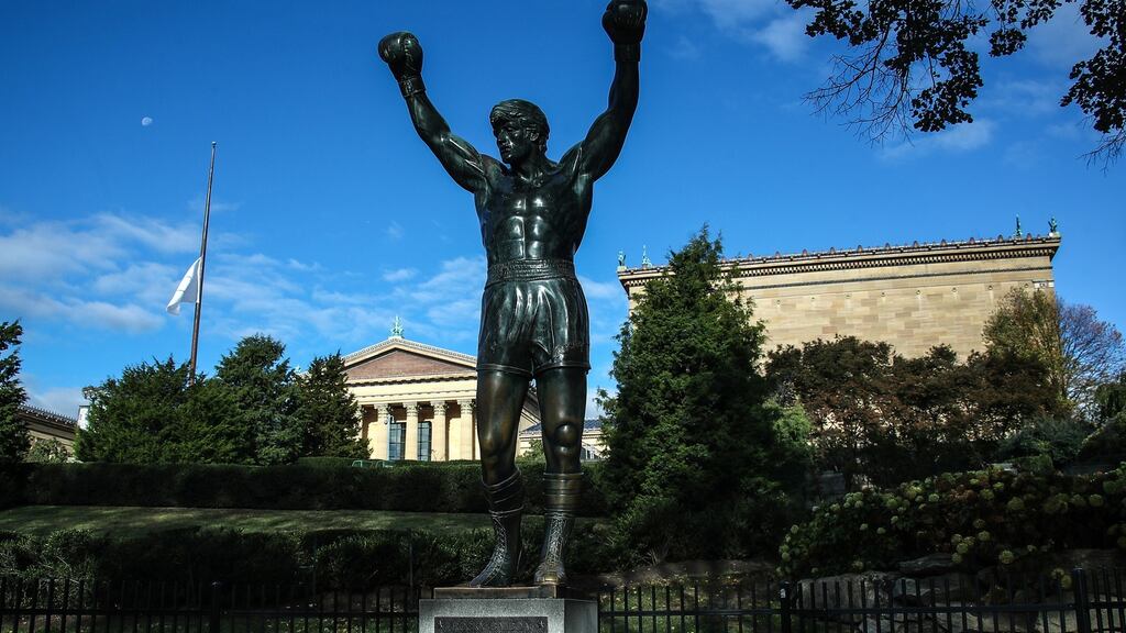 Rocky has been just one of the films Dr Matt Schwartz has used when giving speeches to his staff. Photo: Valery Sharifulin\TASS via Getty Images