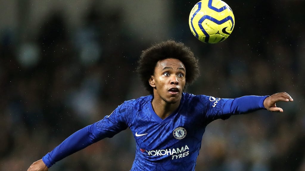 Arsenal have announced the signing of Brazil international Willian on a three-year deal. Photograph: PA