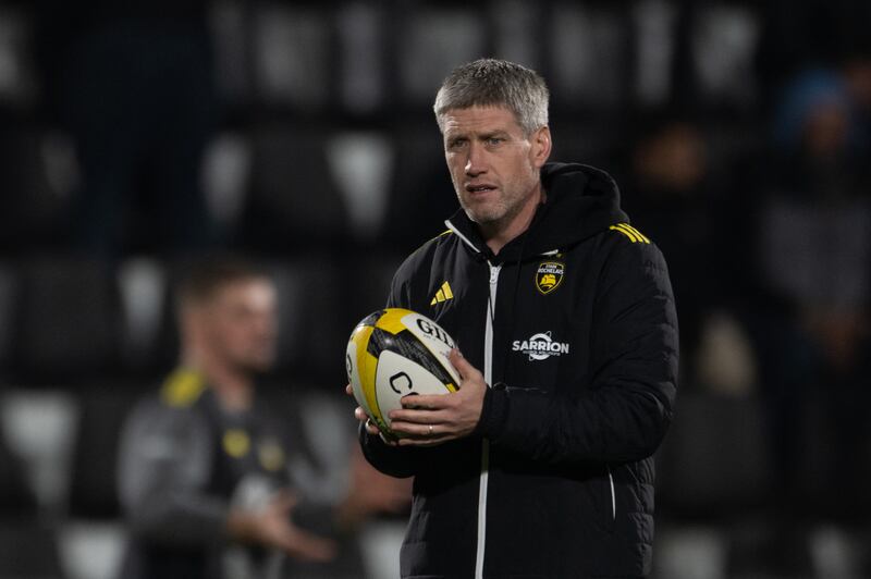La Rochelle's head coach Ronan O'Gara. Photograph: Xavier Leoty/AFP via Getty Images