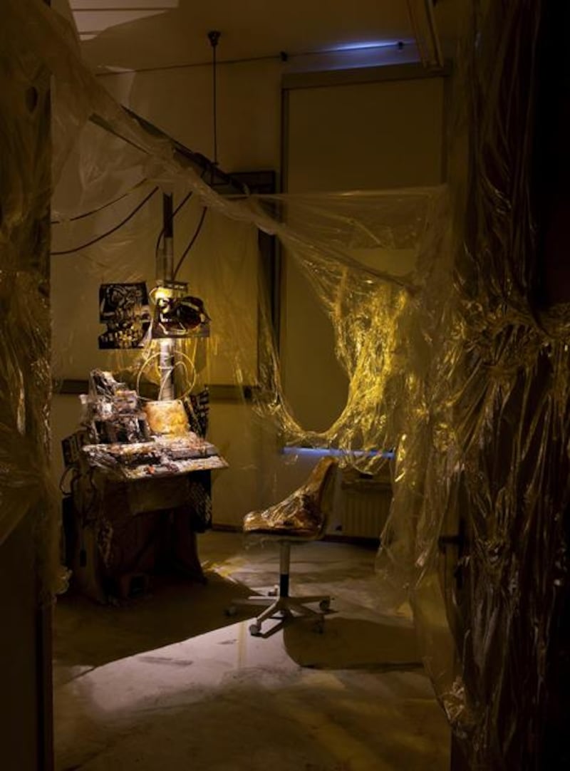 Sam Keogh, Kapton Cadaverine, 2017-2018, installation view